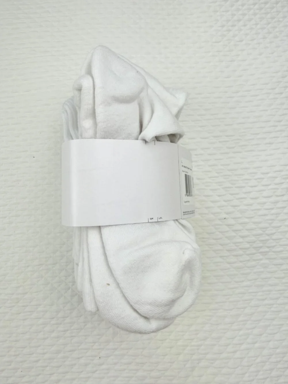 Nike Everyday Plus Dri-FIT Adult Mens L (8-12) Cushioned 5 Pair Crew Socks White